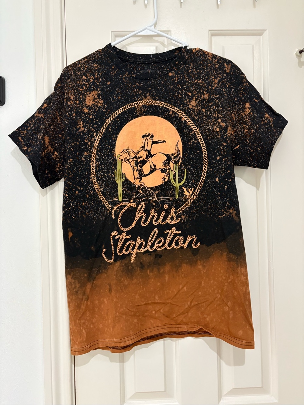 Chris Stapleton Acid Wash Graphic Tee